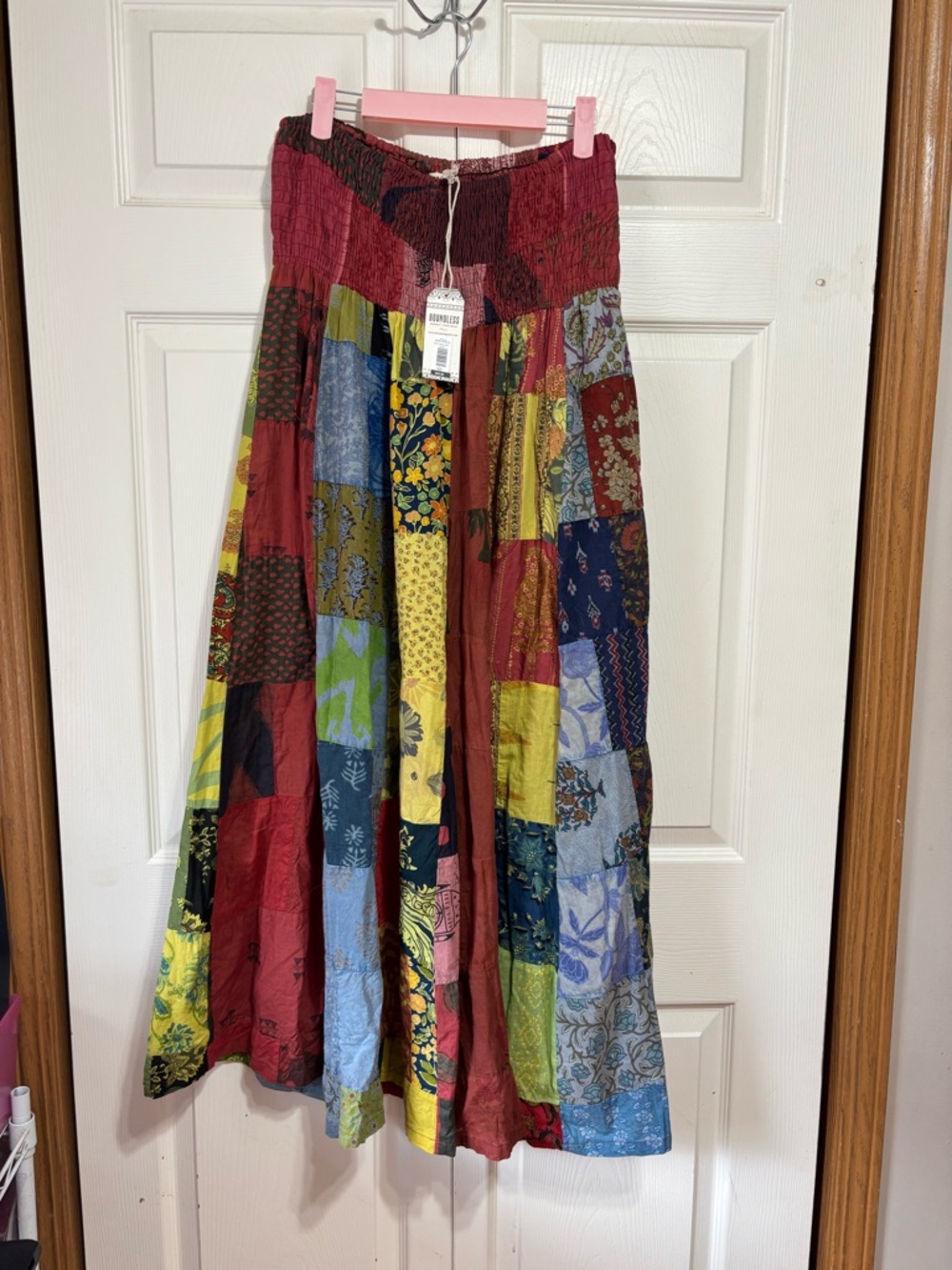 Earthbound Trading Patchwork Palazzo Pants